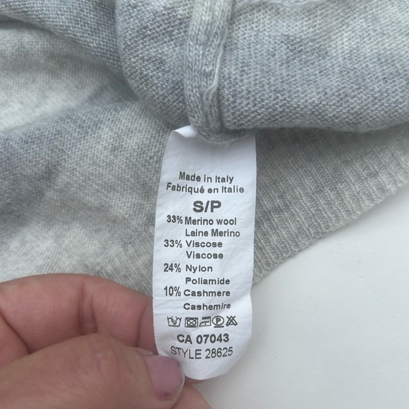 CARINA Ricci merino wool blend made in Italy knit striped sweater dress sz small - Picture 4 of 7